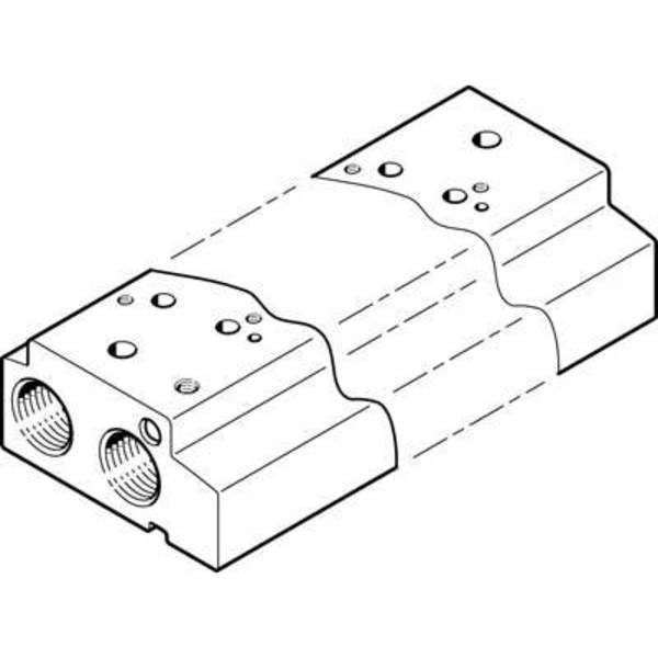 Festo Manifold Rail VABM-C7-12G-G18-4 VABM-C7-12G-G18-4